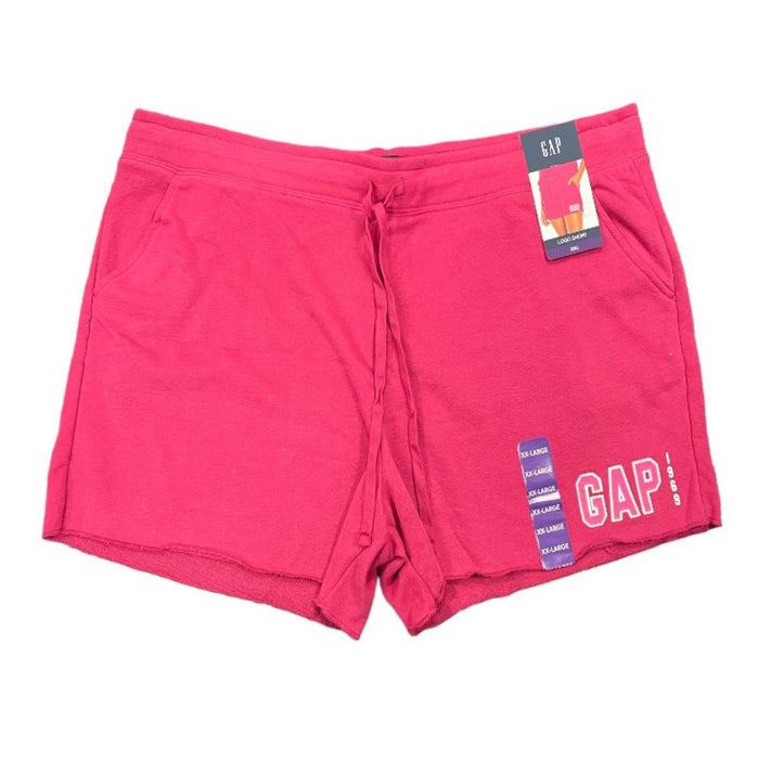 GAP Women's Soft Pull On Drawstring Logo 4" Inseam Short