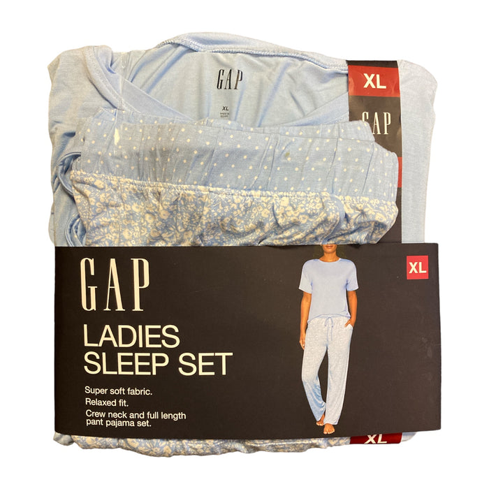 GAP Ladies Super Soft Crew Neck Short Sleeve & Pant Sleep Set