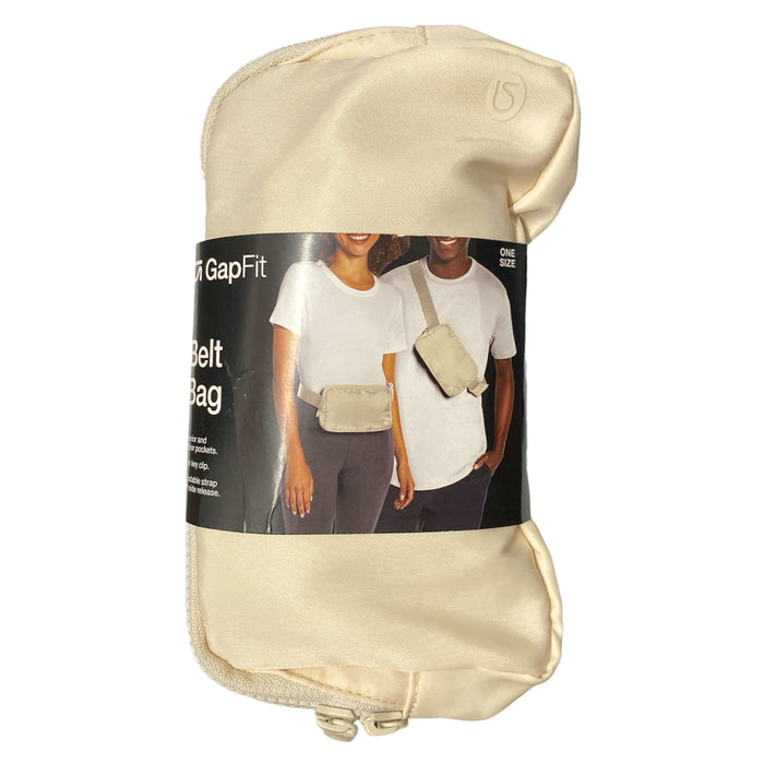 GAPFit Unisex Adjustable Strap with Side Release Inner Key Clip Belt Bag