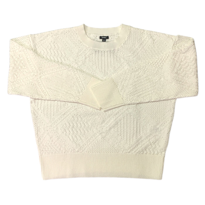 Express Women's Crew Neck Airy & Soft Relaxed Fit Sweater