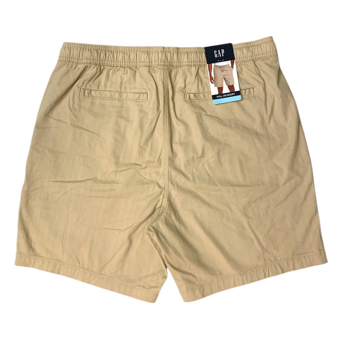 Gap Men's Soft Cotton 7" Inseam Pockets Pull On Short