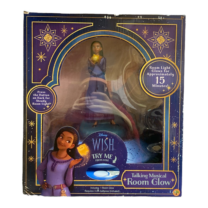 Disney Wish Light and Sound Talking Musical Room Glow Night Light