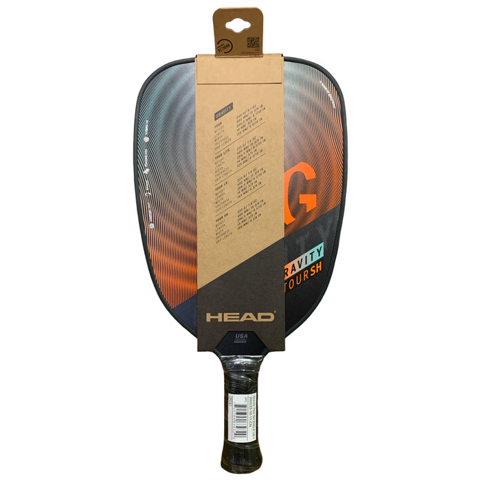Head Gravity Tour SH, Exceptional Touch Short-Handle Pickleball Paddle