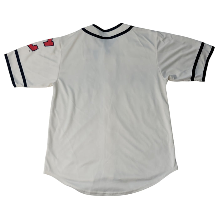 Genuine Merchandise Men's Short Sleeve Button Down MLB Jersey