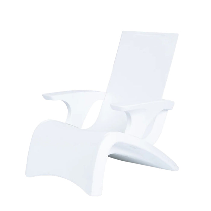 Step 2 Vero Poolside Adirondack Chair, Outdoor Patio or In-Water Use, White