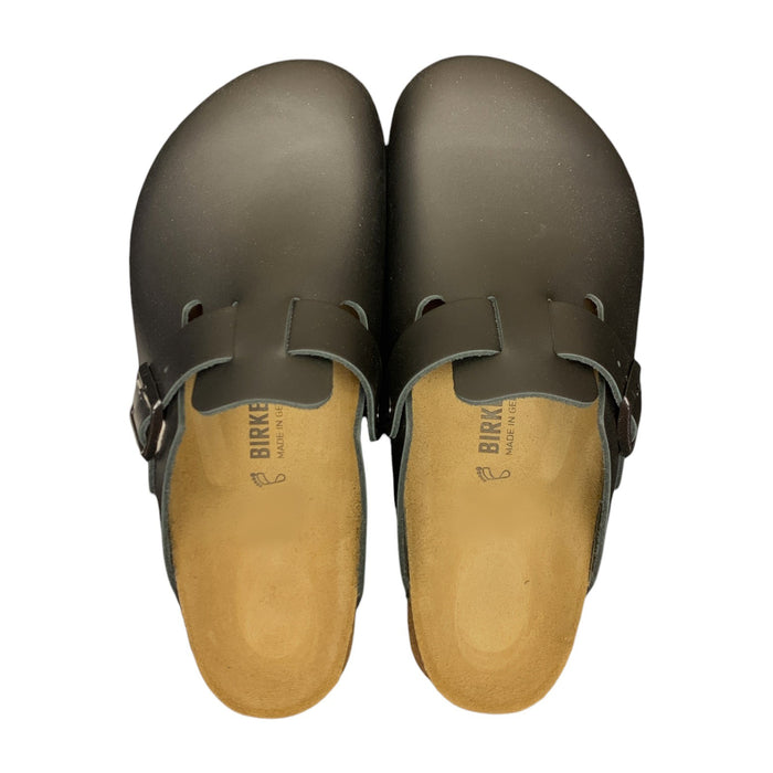 Birkenstock Unisex Adults' Boston BS Super Grip Leather Clog