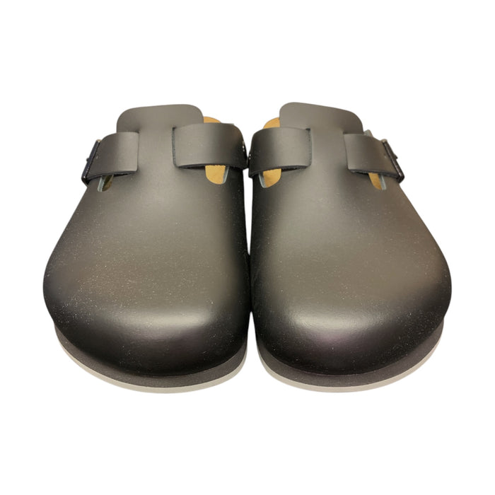 Birkenstock Unisex Adults' Boston BS Super Grip Leather Clog
