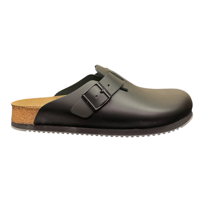 Birkenstock Unisex Adults' Boston BS Super Grip Leather Clog