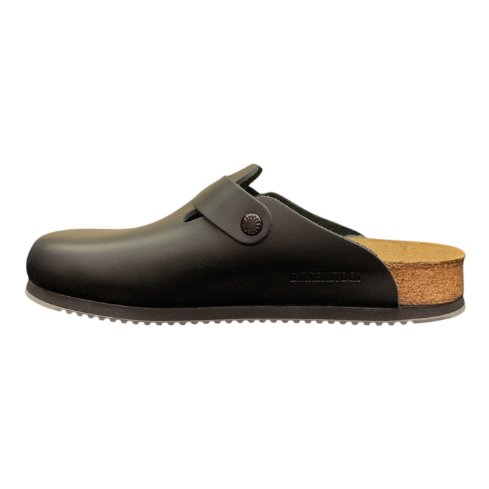 Birkenstock Unisex Adults' Boston BS Super Grip Leather Clog