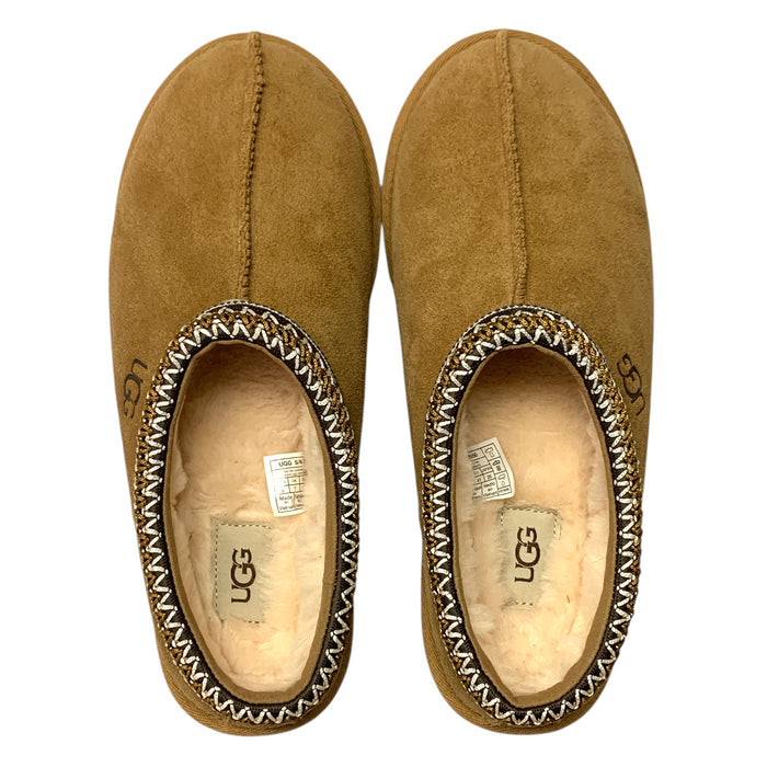 UGG Men's Tasman Indoor/Outdoor Slipper, Suede Upper, Wool-Lined Insole, 5950