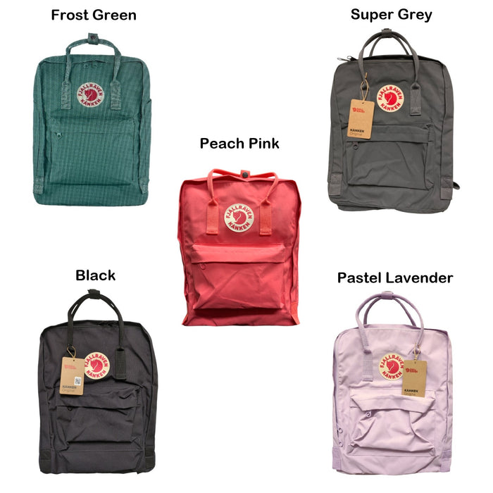Fjallraven Kanken Water Resistant Classic Unisex Backpack