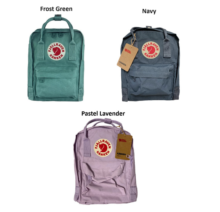 Fjallraven Unisex Vinyl Multi Compartment Kanken Mini Backpack, 23561