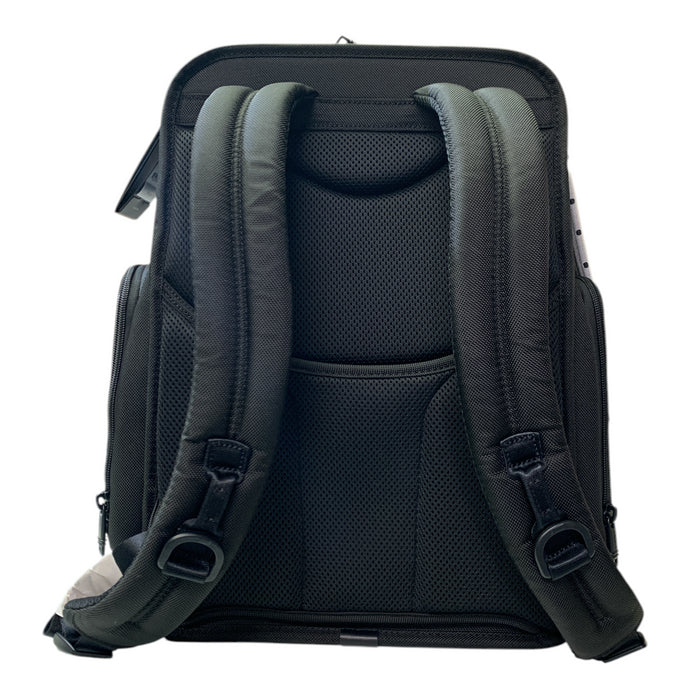 TUMI Alpha 3 Brief Pack 15" Laptop Backpack with Padded Adjustable Straps, Black