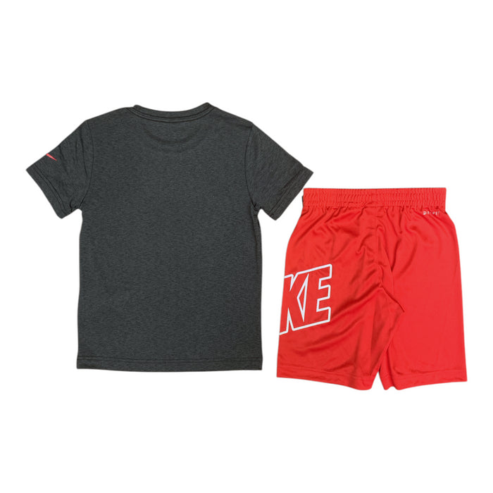 Nike Boy's Dri-Fit Elastic Waist T-Shirt & Shorts 2 Piece Set