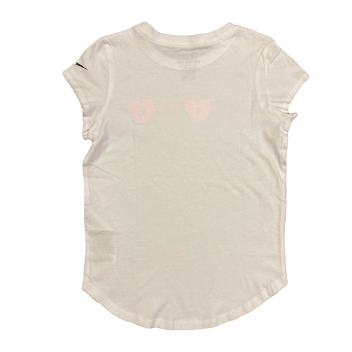 Nike Youth Girl's Short Sleeve Curved Hem Classic Tee, 26I036-001