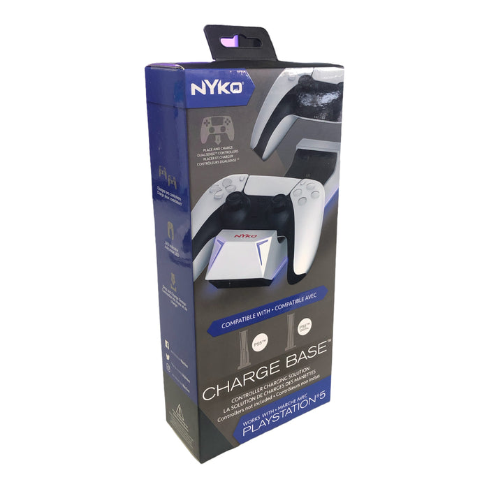 Nyko Charge Base for Playstation 5 Dualsense 2 Controllers