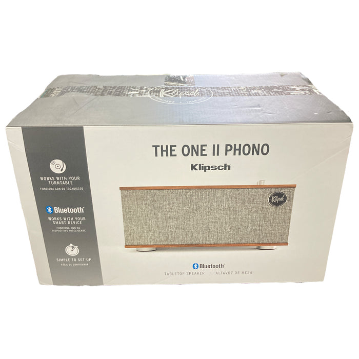 KLIPSCH One II Phono Bluetooth Speaker System *Missing Power Cord*