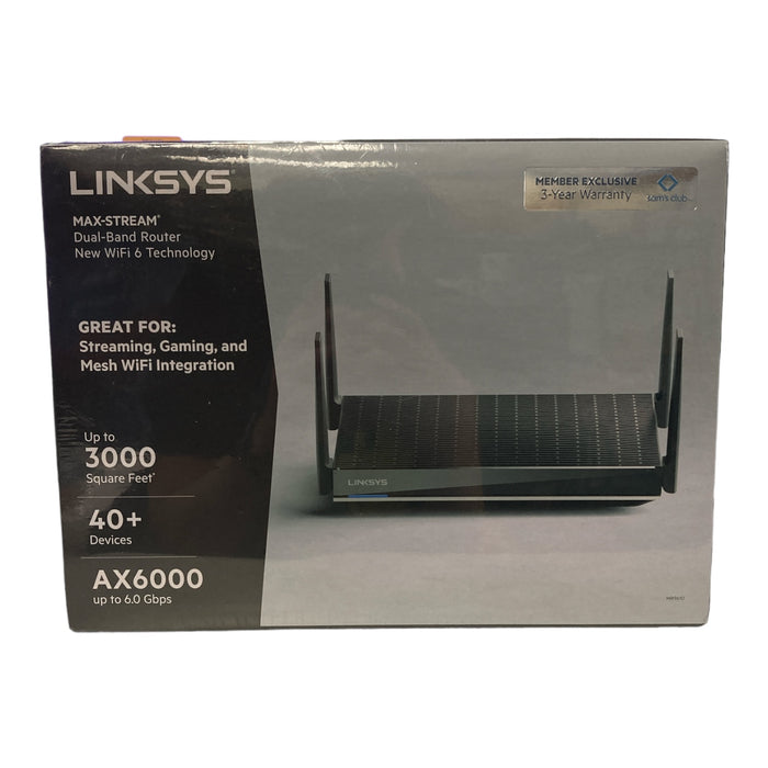 Linksys AX6000 Smart Mesh Wi-Fi 6 Router, MR9600