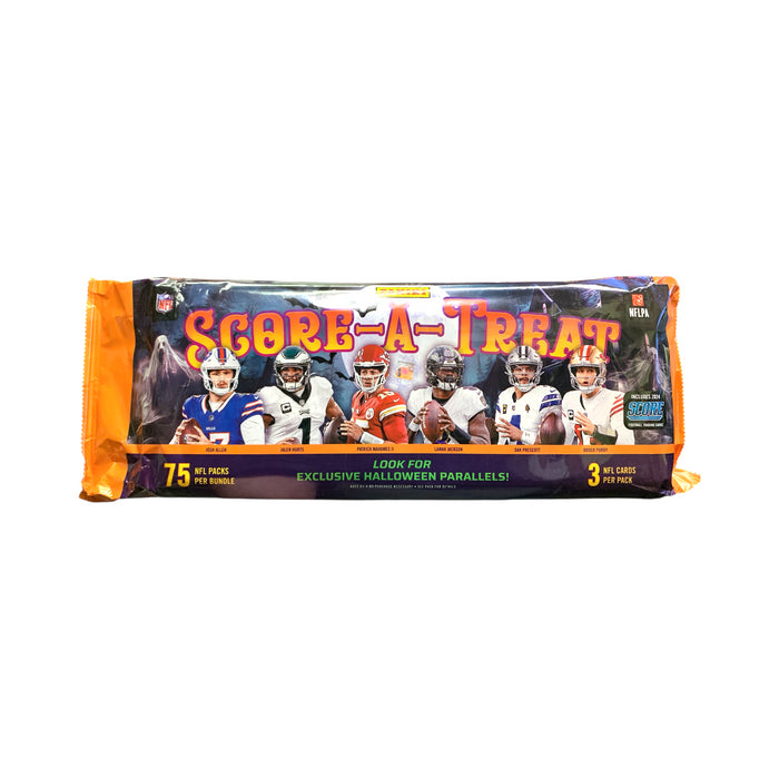 2024 Panini Score-A-Treat Halloween NFL Mega Bundle, 75 packs - 3 Cards Each