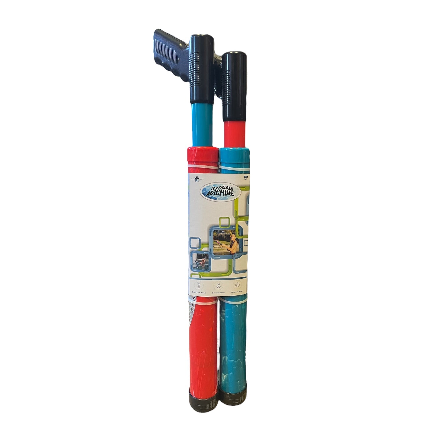 Watersports Stream Machine Outside 22 Pump Water Gun Toy Red And Blu Ewirelessgear