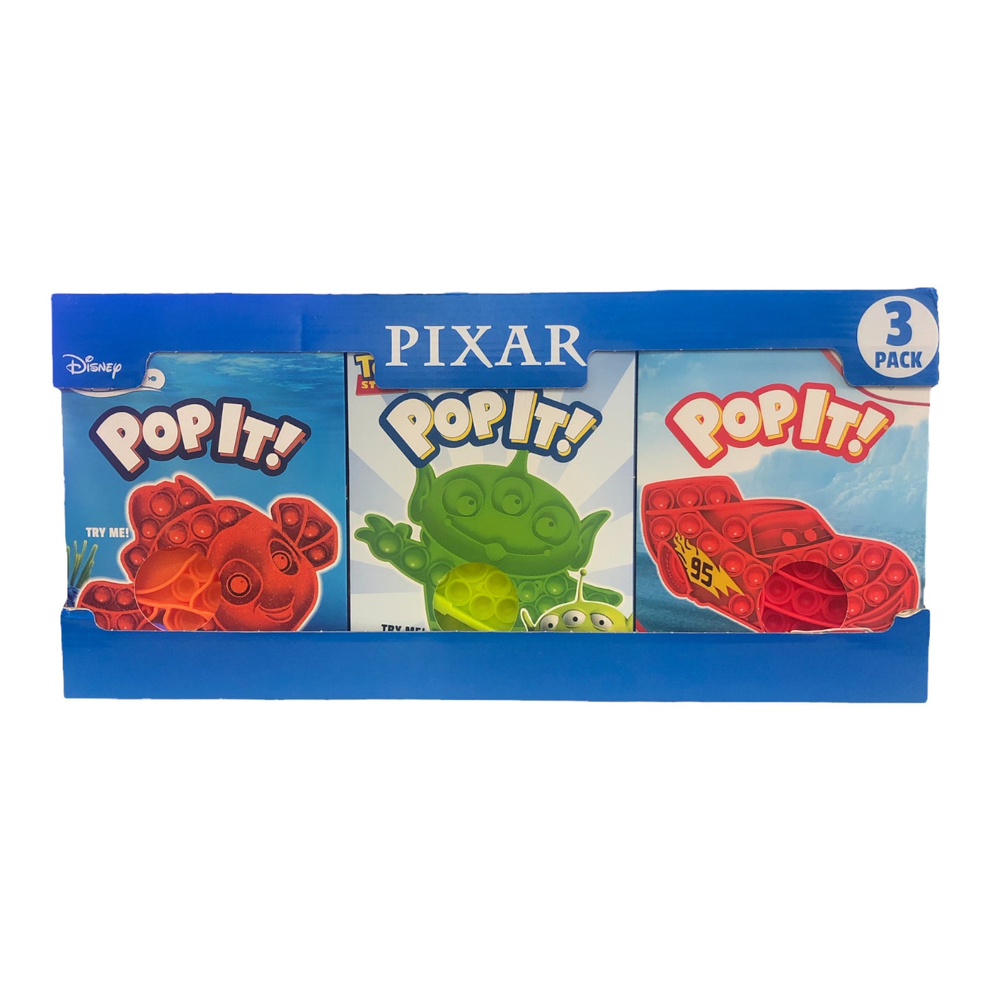 POP IT! 3 Pack Sets - Select from Disney, Star Wars, Pixar, Marvel