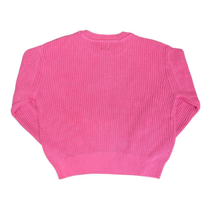 Gap Women's Soft Woven Fabric Pull-On Relaxed Fit Crewneck Sweater