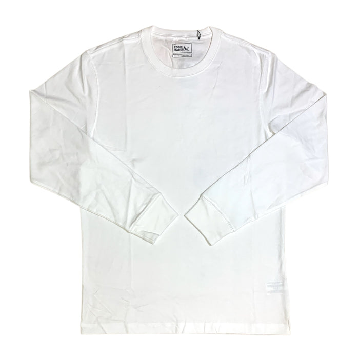 Eddie Bauer Men's Soft Lightweight Long Sleeve Crewneck T-Shirt