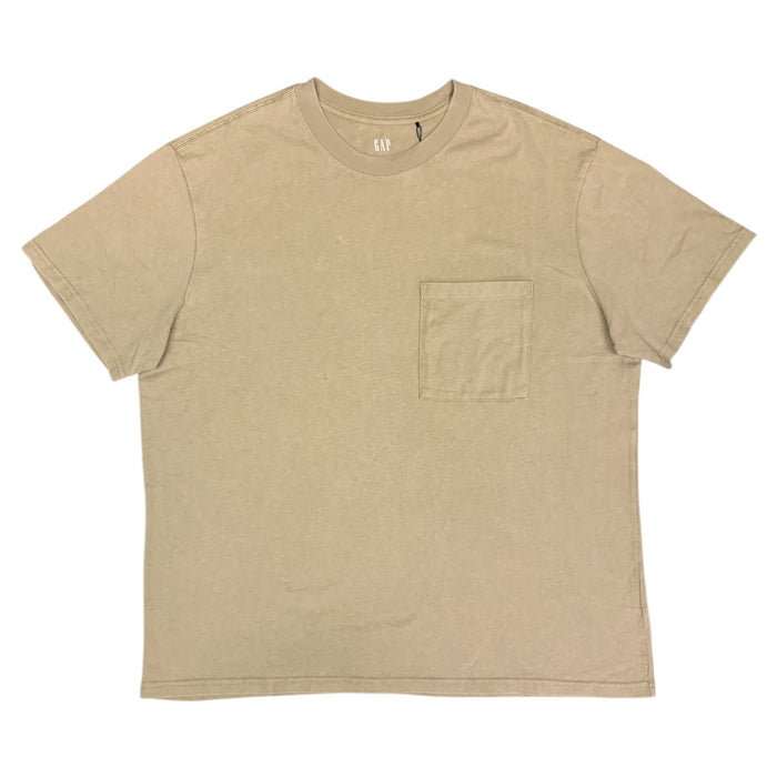 Gap Men's Comfortable Fit Classic Crew Neck Washed Pocket T-Shirt