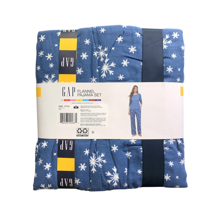Gap Women's Relaxed Fit Soft Brushed Flannel Pajama Set, 2-Piece