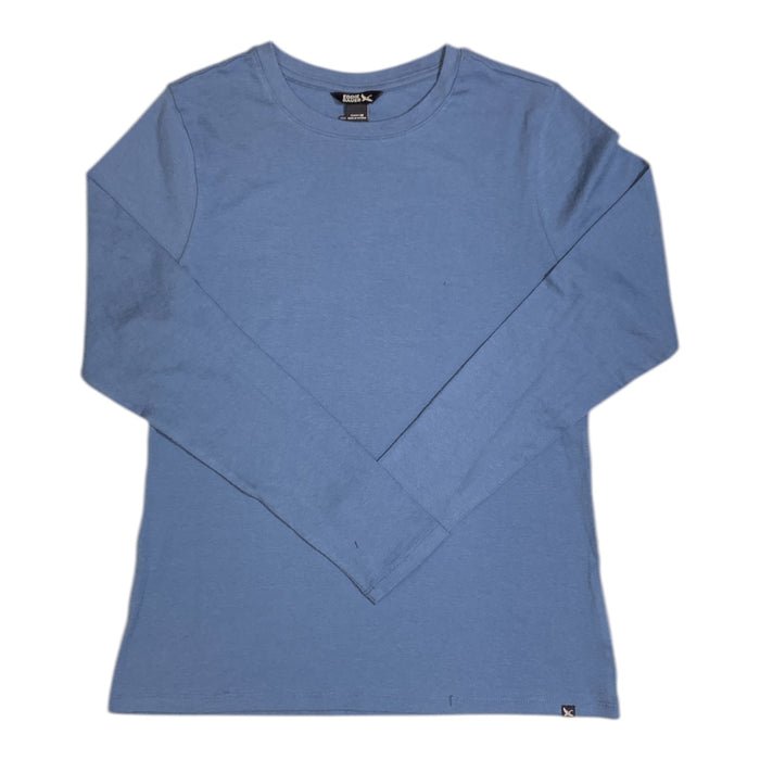 Eddie Bauer Women's Classic Fitted Crewneck Long Sleeve Tee, Cotton/Modal Blend