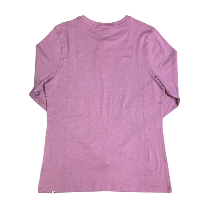 Eddie Bauer Women's Classic Fitted Crewneck Long Sleeve Tee, Cotton/Modal Blend