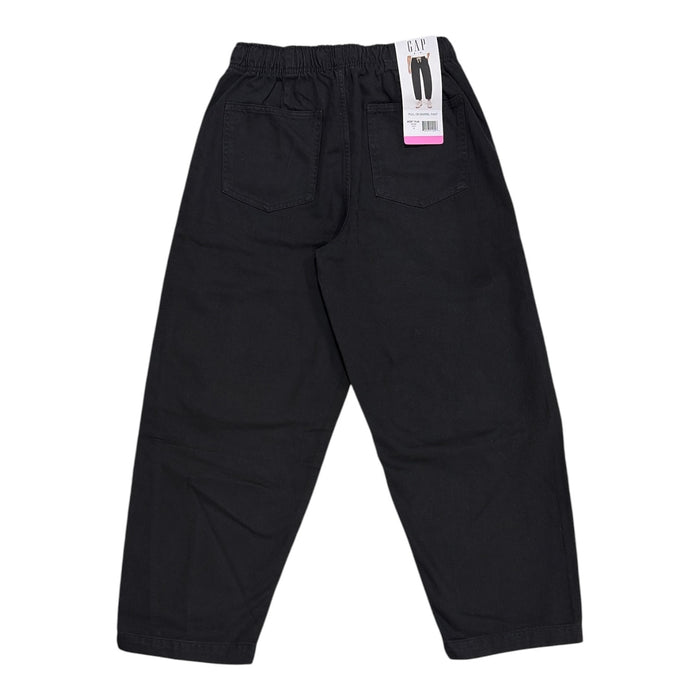 Gap Women's Pull On Barrel Pant, Mid Rise, Relaxed Fit with Tapered Leg