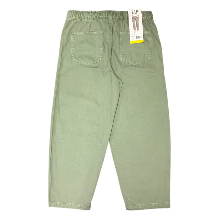 Gap Women's Pull On Barrel Pant, Mid Rise, Relaxed Fit with Tapered Leg