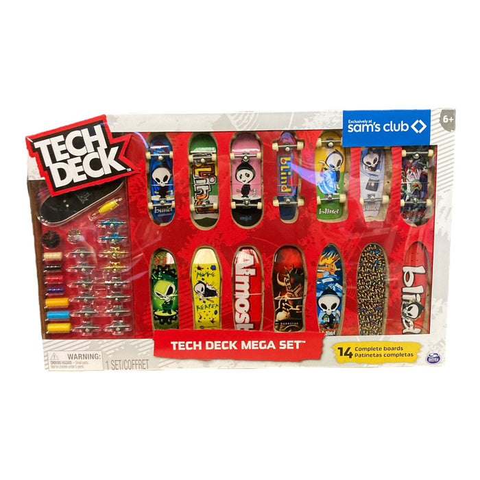 Tech Deck Mega 14-Pack Fingerboard Set