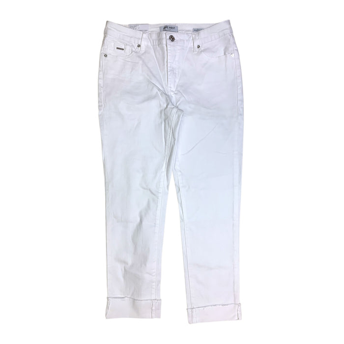 Nine West Women's Gramercy Slim Fit Cropped Stretch Denim Jean