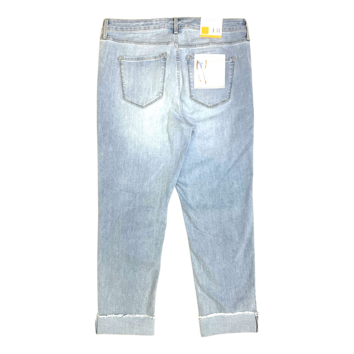 Nine West Women's Gramercy Slim Fit Cropped Stretch Denim Jean