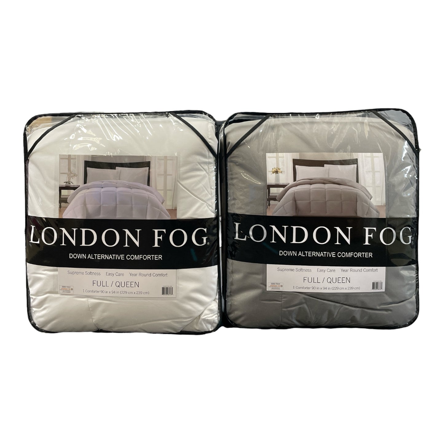 London Fog Supreme Down Alternative Comforter, 94" x 90", Full/Queen