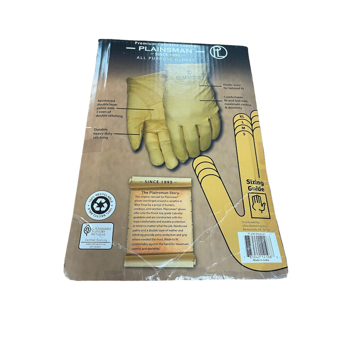 Plainsman Cabretta Leather Gloves 2 Pack Set