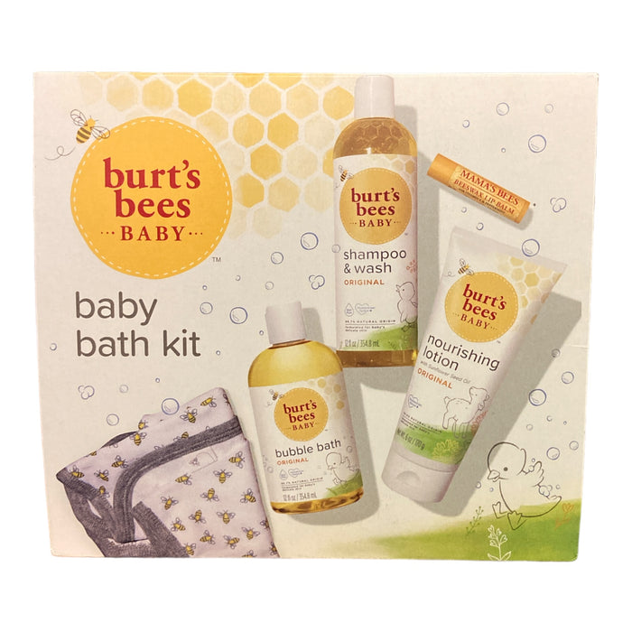 Burt’s Bees Baby Bath Kit Gift Set 5 Pieces