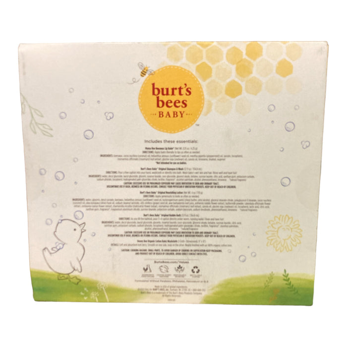 Burt’s Bees Baby Bath Kit Gift Set 5 Pieces