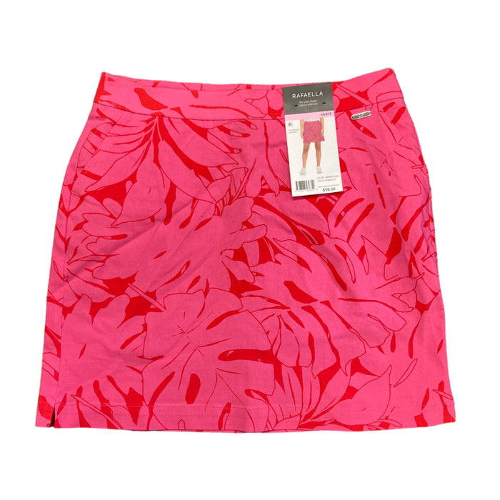 Rafaella Women's Comfort Waistband Front Pockets Stretch Skort