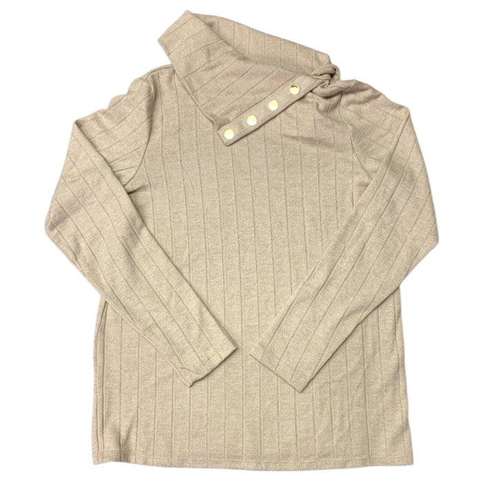 Rafaella Women's Cozy Long Sleeve Soft Cowl Neck Top