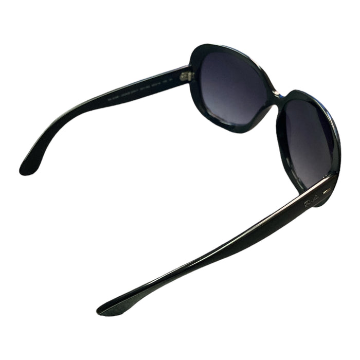 Ray-Ban Women's Jackie Ohh II RB4098-601/8G-60 Black Butterfly Sunglasses