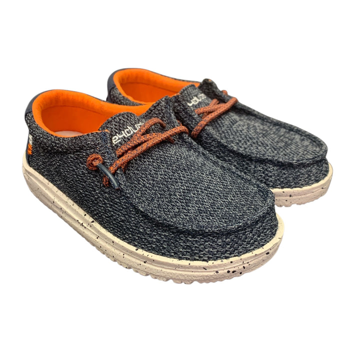 Hey Dude Boys Wally Youth Sox Lightweight Slip-On Shoe