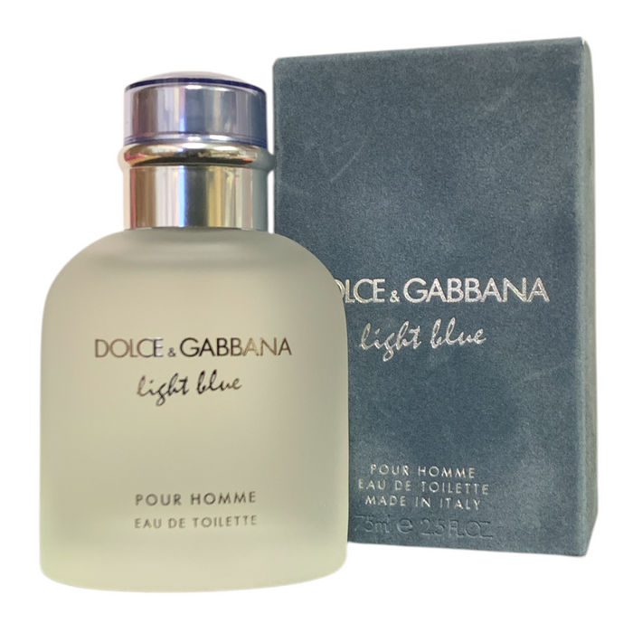 Light Blue by Dolce & Gabbana Eau de Toilette Spray for Men, 2.5fl.oz/75mL