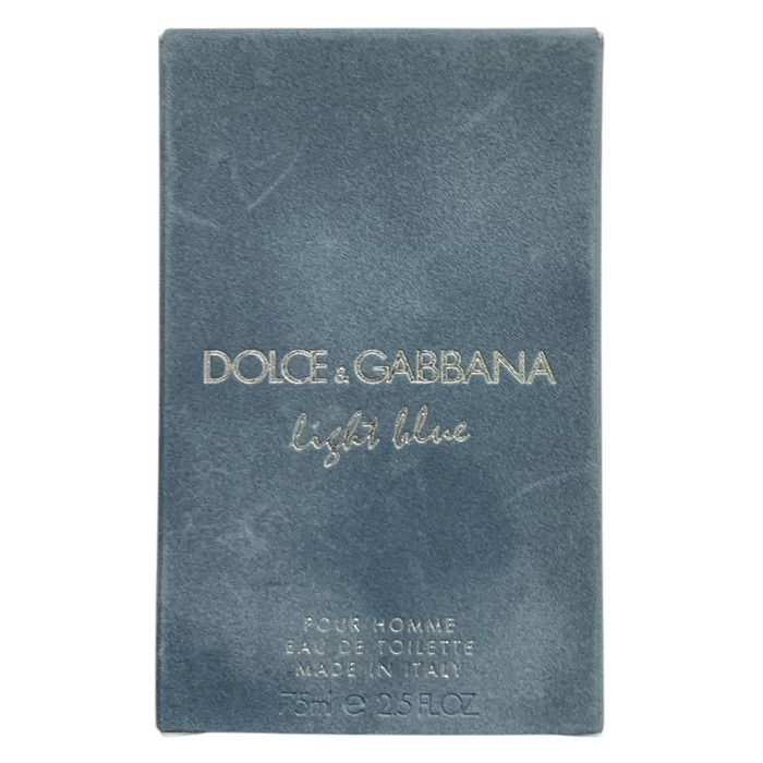 Light Blue by Dolce & Gabbana Eau de Toilette Spray for Men, 2.5fl.oz/75mL