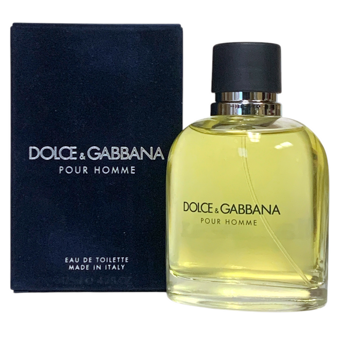 Dolce & Gabbana "Pour Homme" Eau De Toilette Spray for Men, 4.2 fl. oz.