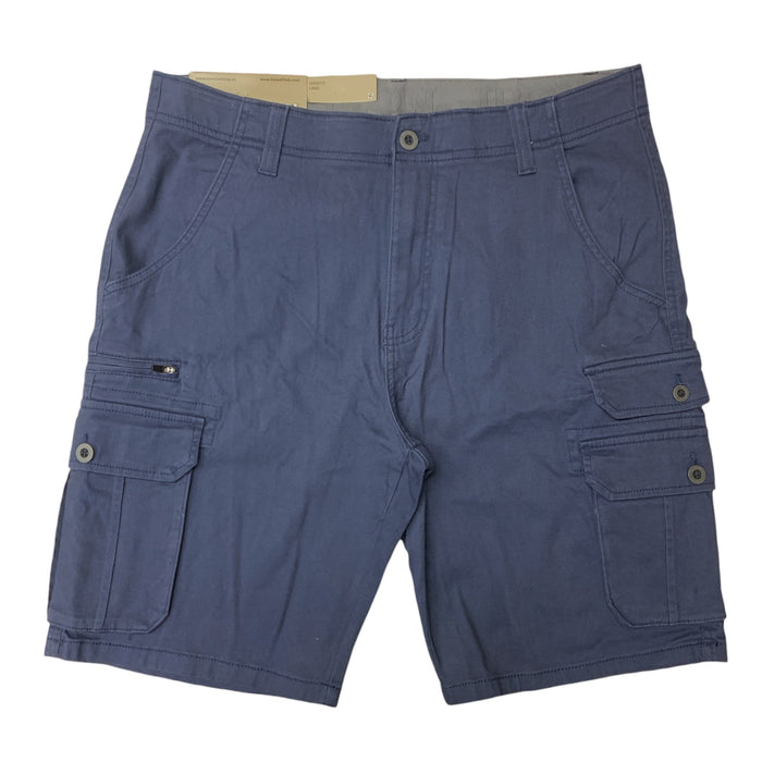 IRON Clothing Co Men's Stretch Twill Multi Pocket Cargo Short