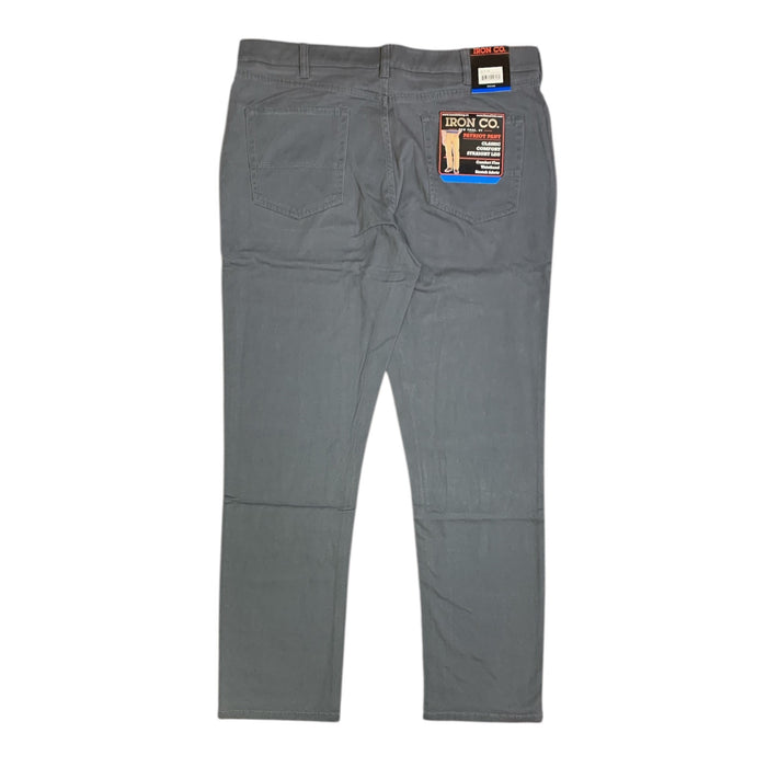 Iron Co. Men's Classic Stretch Comfort Patriot Pants, Flexible Straight Leg
