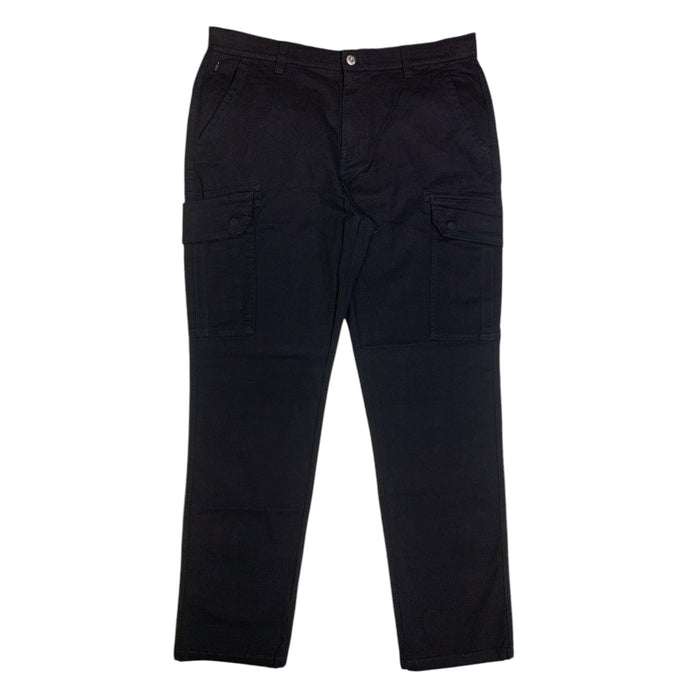 Iron Co. Mens Straight Fit Liberty Cargo Pant, Stretch Fabric with Media Pocket